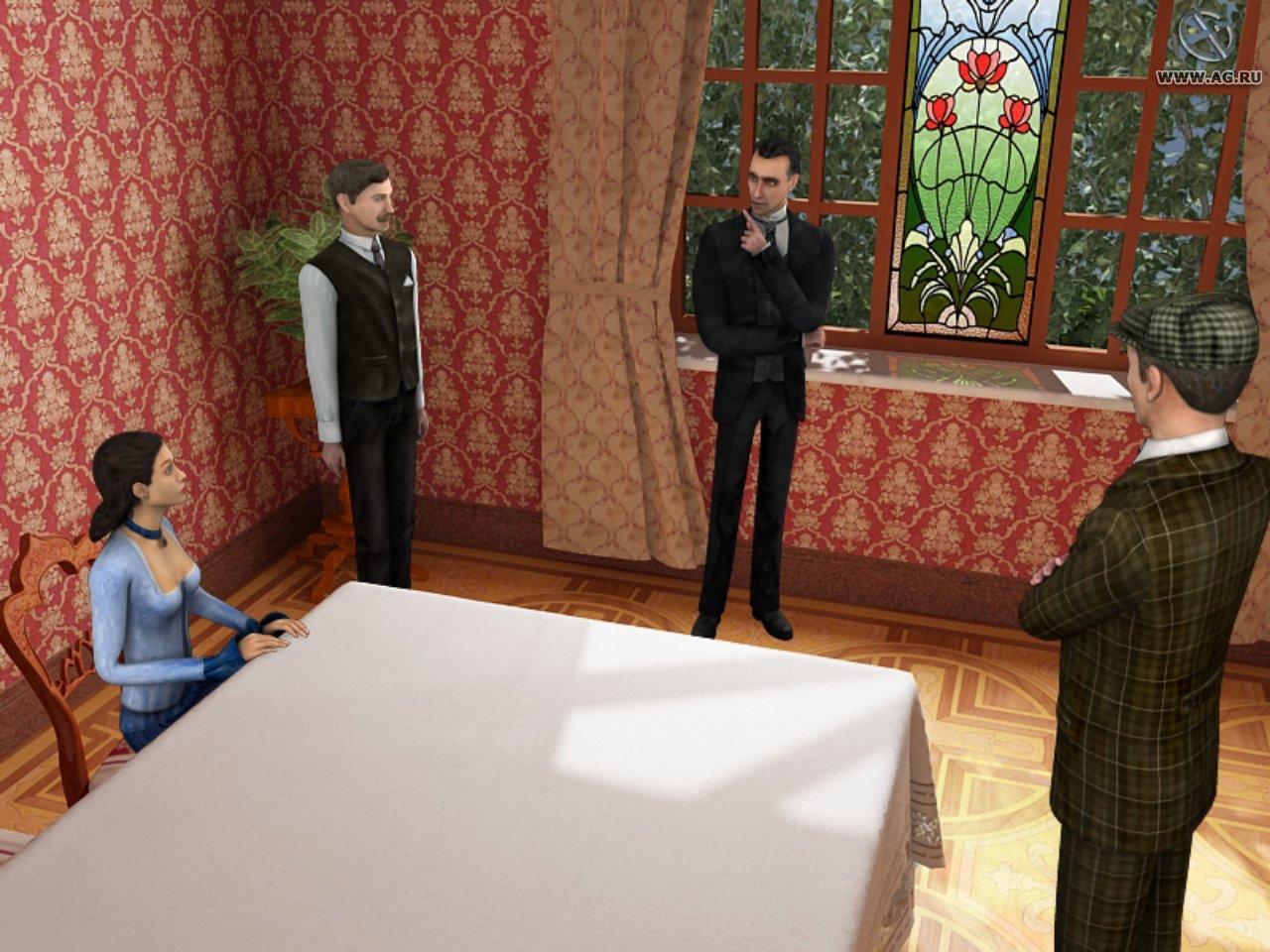 Скриншот из игры Sherlock Holmes: The Silver Earring - 239