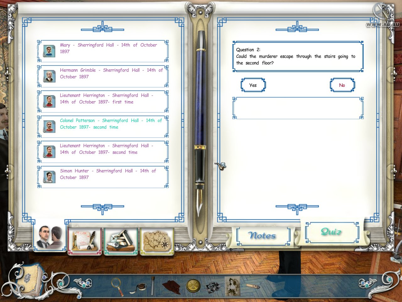 Скриншот из игры Sherlock Holmes: The Silver Earring - 14