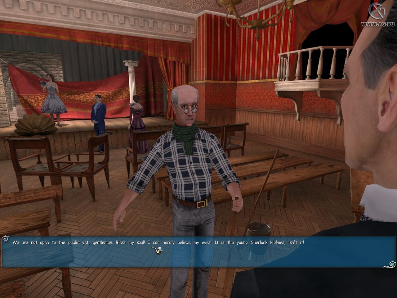 Скриншот из игры Sherlock Holmes: The Silver Earring - 61