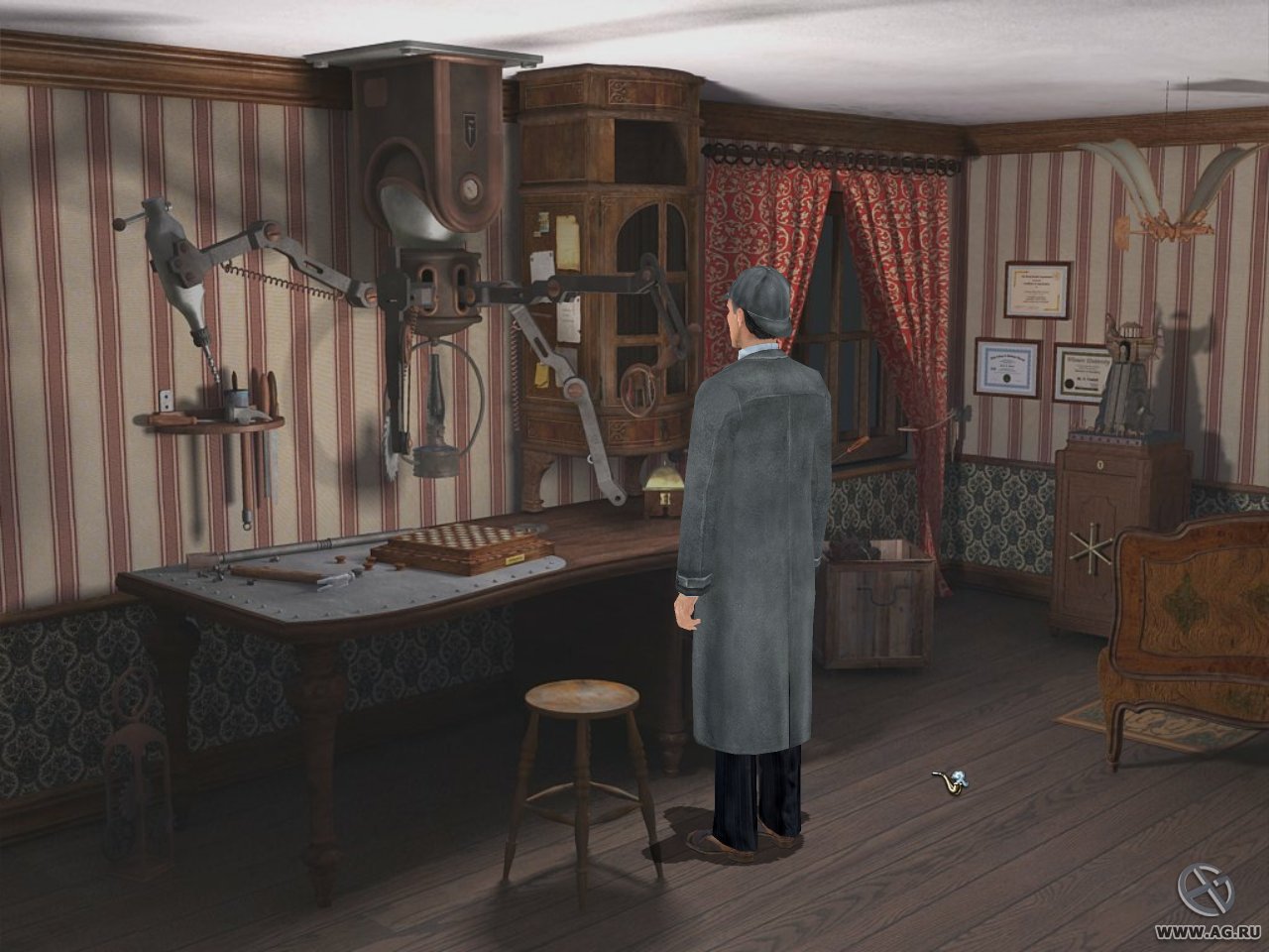 Скриншот из игры Sherlock Holmes: The Silver Earring - 213