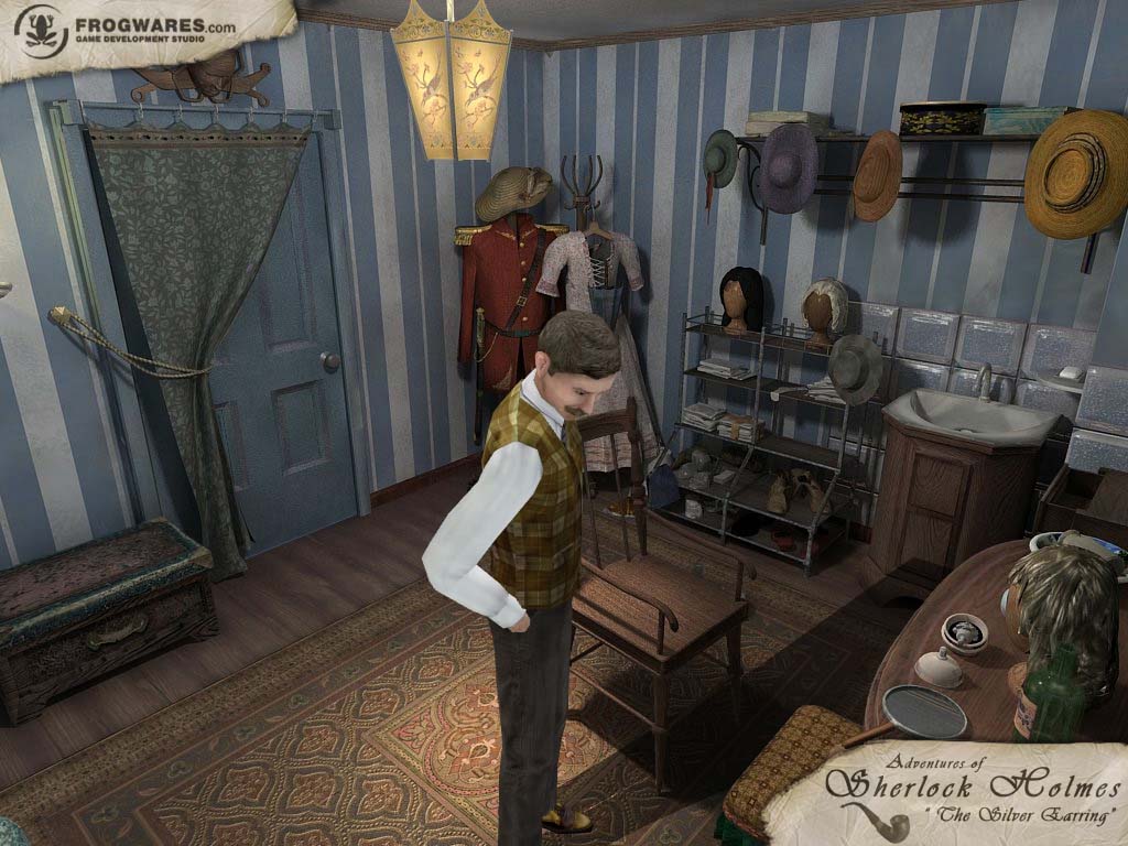 Скриншот из игры Sherlock Holmes: The Silver Earring - 113