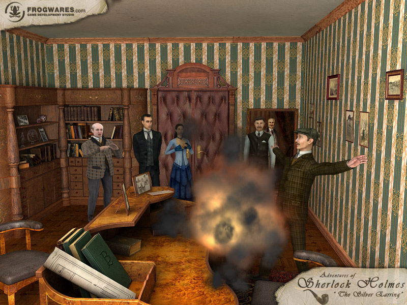 Скриншот из игры Sherlock Holmes: The Silver Earring - 155