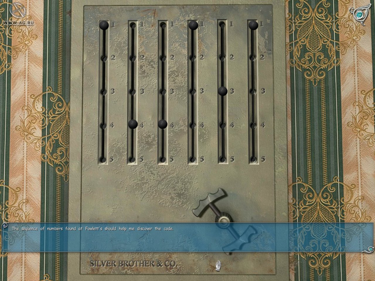 Скриншот из игры Sherlock Holmes: The Silver Earring - 227