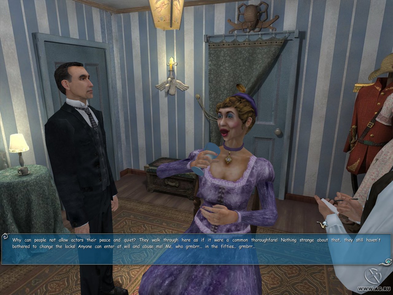 Скриншот из игры Sherlock Holmes: The Silver Earring - 149