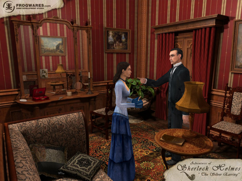Скриншот из игры Sherlock Holmes: The Silver Earring - 34