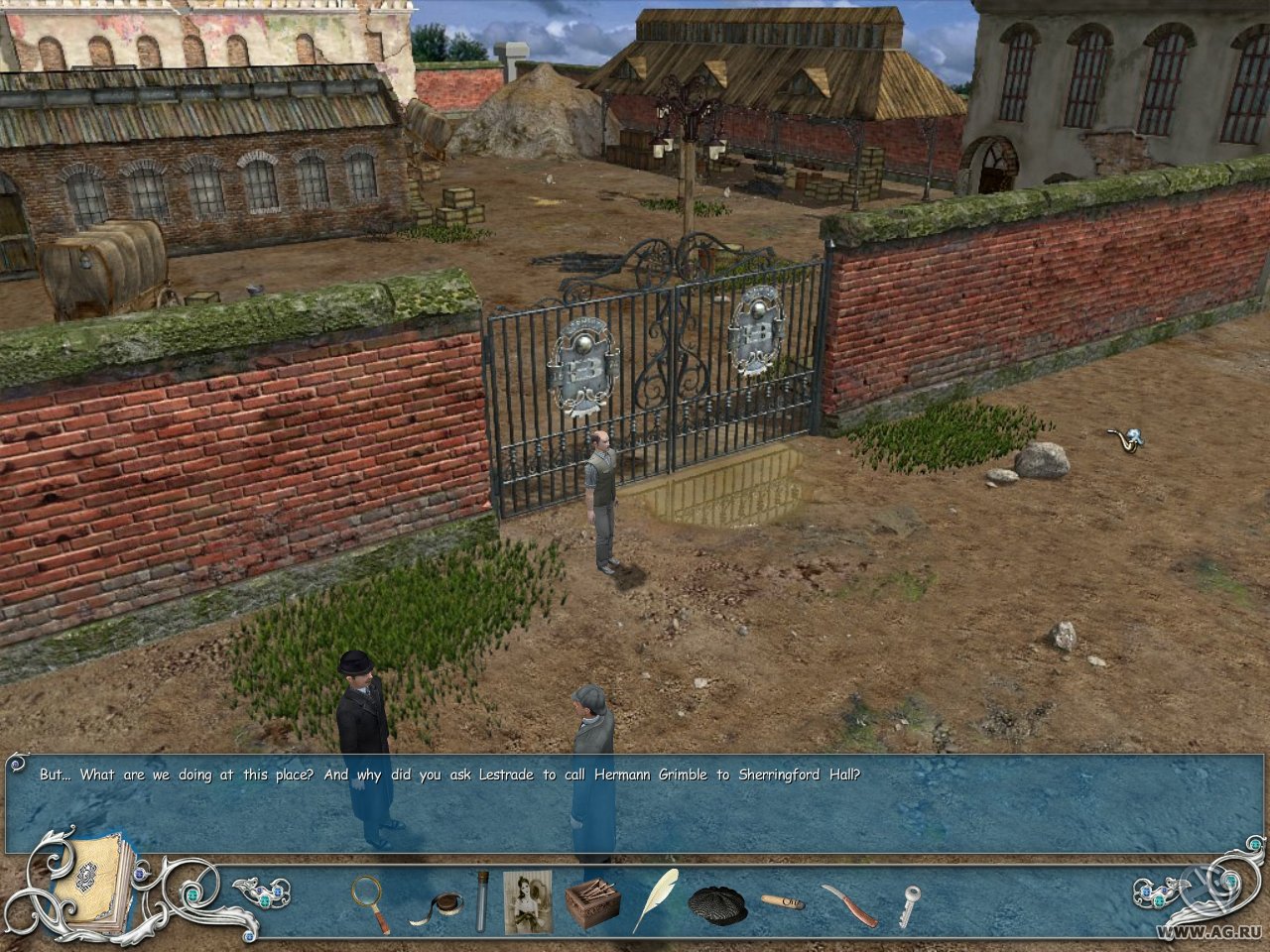 Скриншот из игры Sherlock Holmes: The Silver Earring - 186