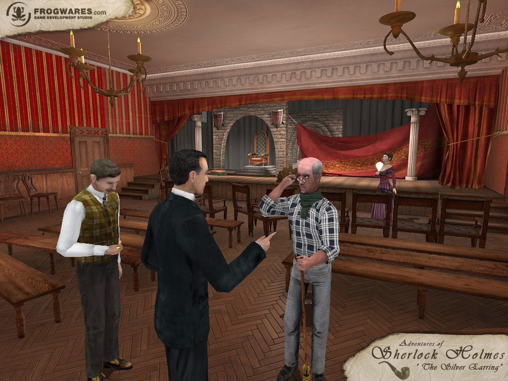 Скриншот из игры Sherlock Holmes: The Silver Earring - 162