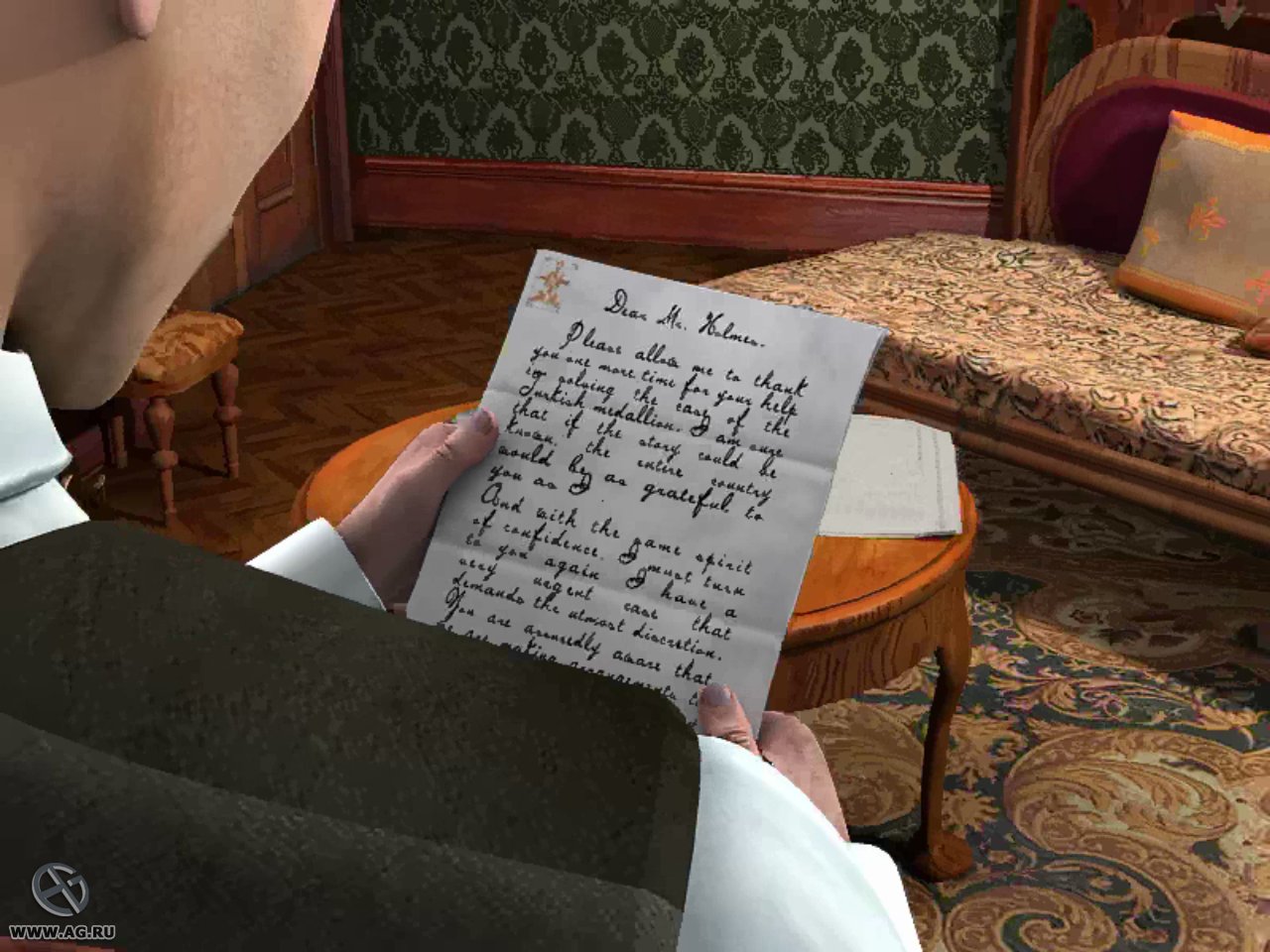 Скриншот из игры Sherlock Holmes: The Silver Earring - 46