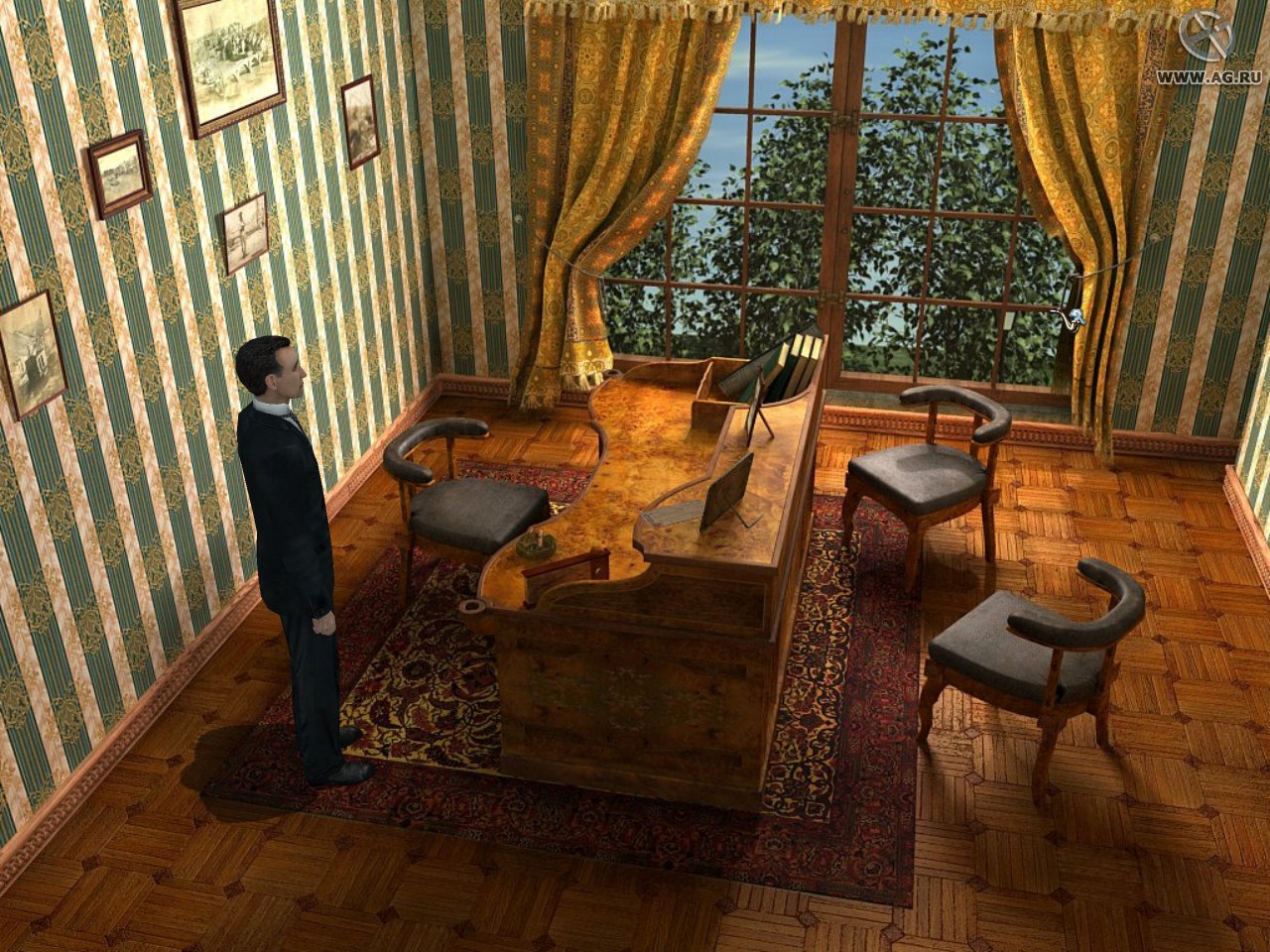 Скриншот из игры Sherlock Holmes: The Silver Earring - 297