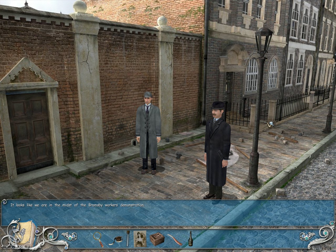 Скриншот из игры Sherlock Holmes: The Silver Earring - 284