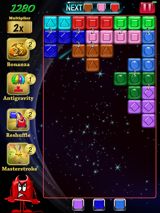 Скриншот из игры Hoopla Gems - 3