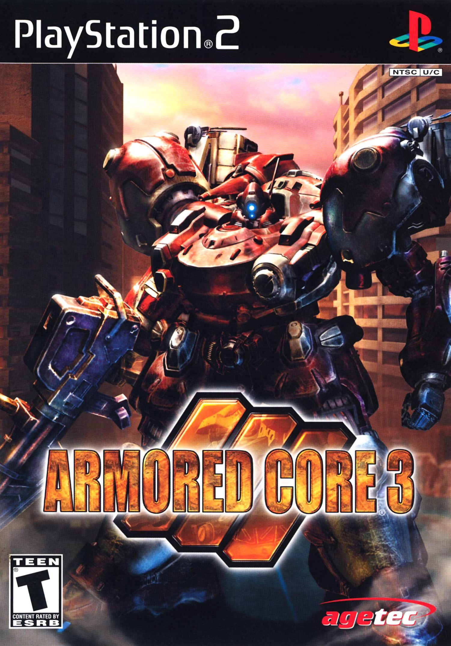 Обложка игры Armored Core 3