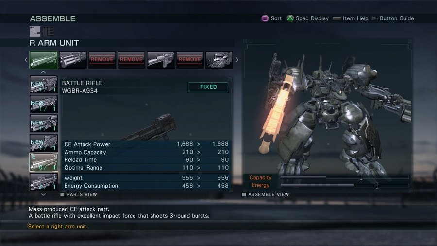Скриншот из игры Armored Core: Verdict Day