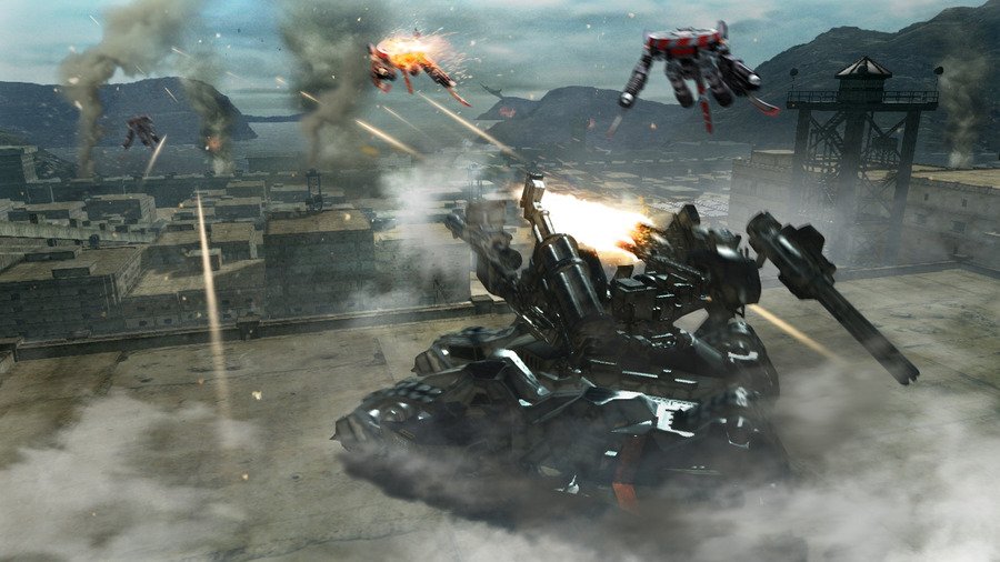 Скриншот из игры Armored Core: Verdict Day