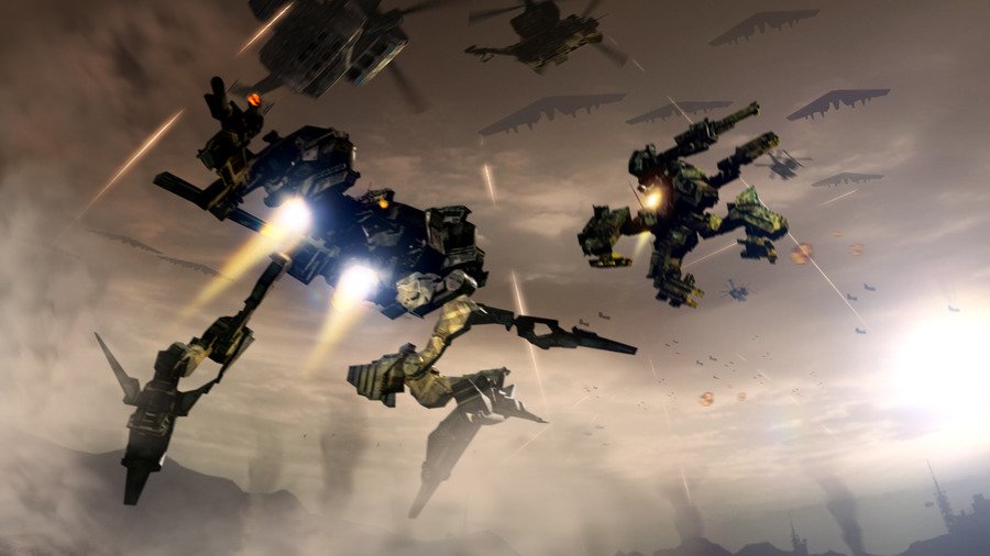 Скриншот из игры Armored Core: Verdict Day