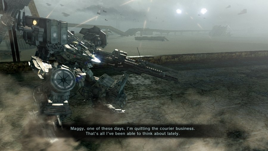 Скриншот из игры Armored Core: Verdict Day