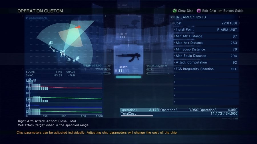 Скриншот из игры Armored Core: Verdict Day