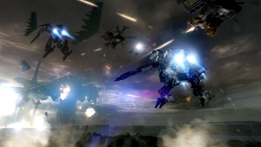 Скриншот из игры Armored Core: Verdict Day