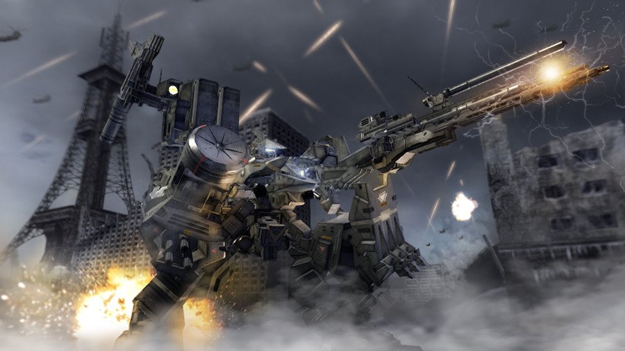 Скриншот из игры Armored Core: Verdict Day