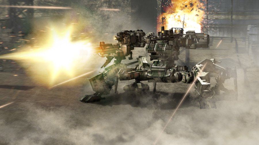 Скриншот из игры Armored Core: Verdict Day