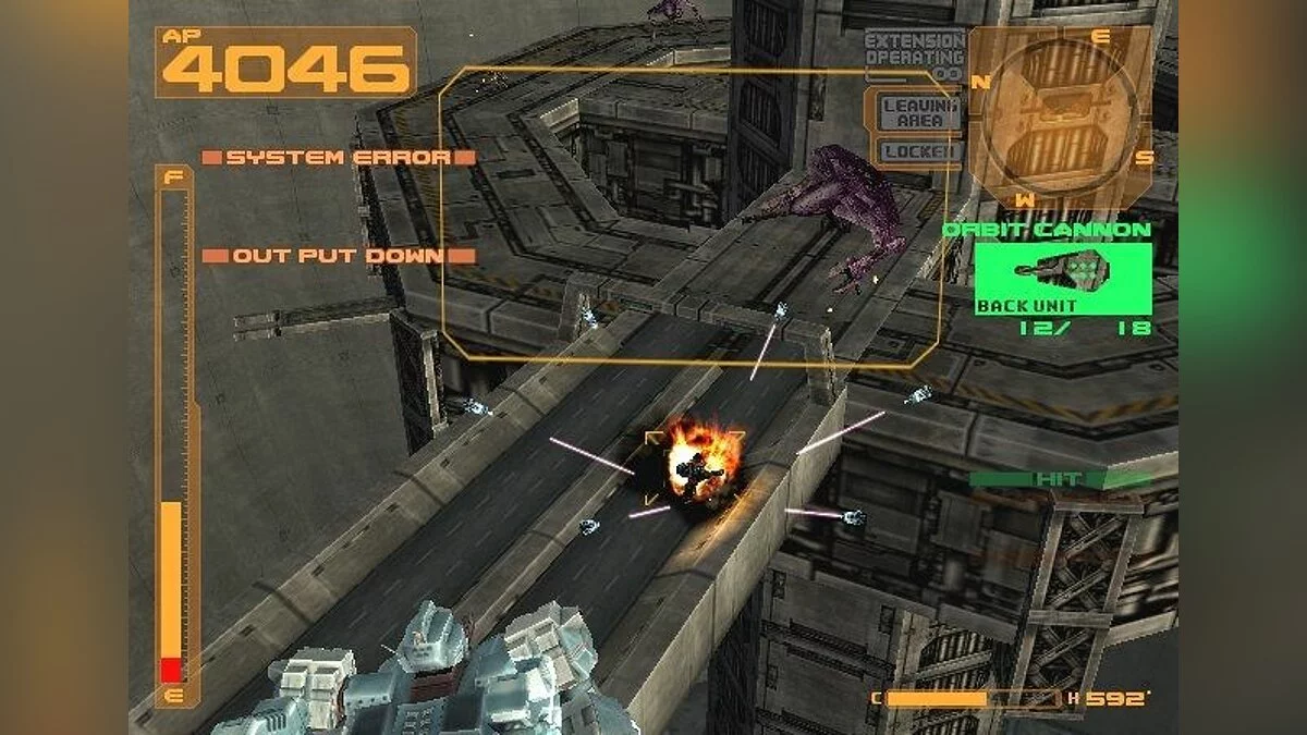 Скриншот из игры Armored Core 2: Another Age - 2