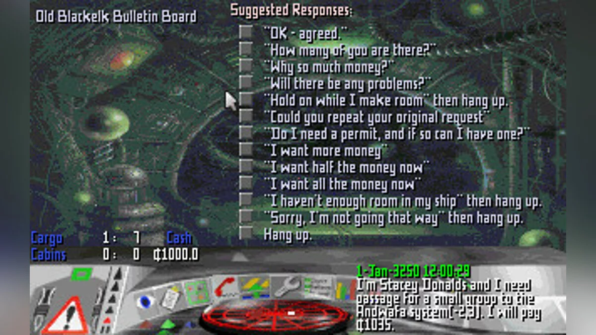 Скриншот из игры Frontier: First Encounters - 2