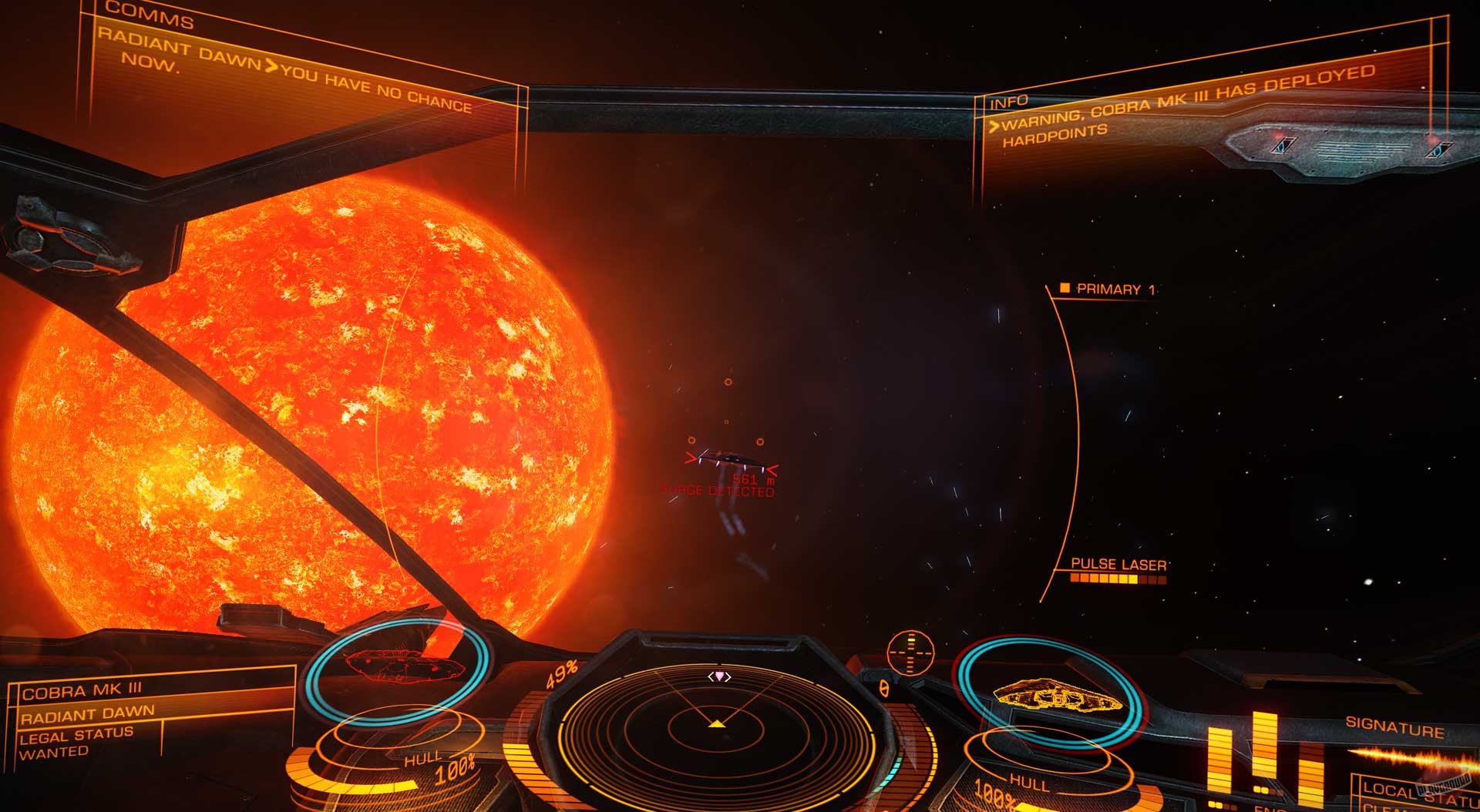 Скриншот из игры Elite: Dangerous - 169