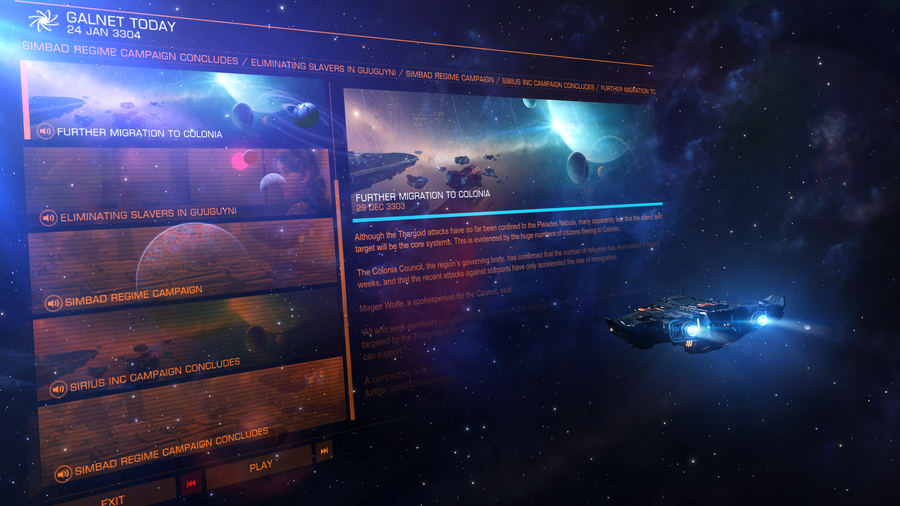 Скриншот из игры Elite: Dangerous - 95