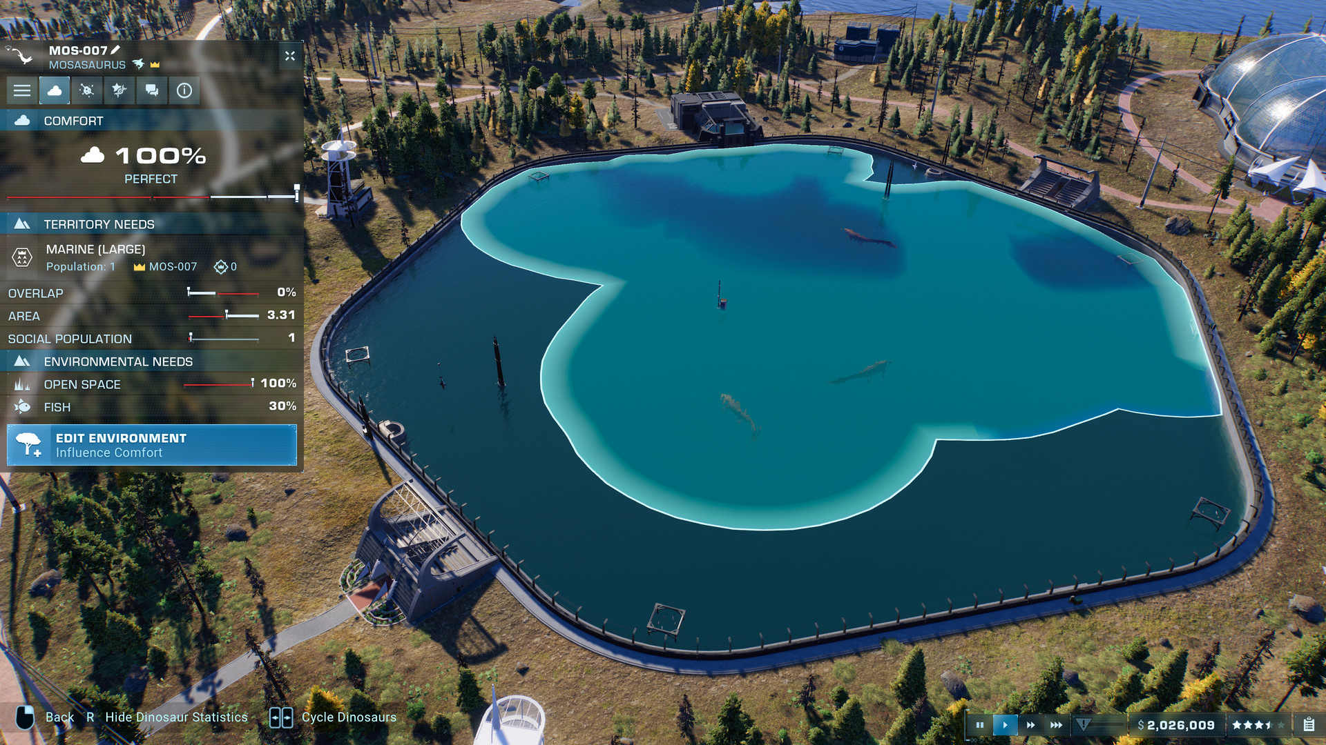 Скриншот из игры Jurassic World Evolution 2 - 26