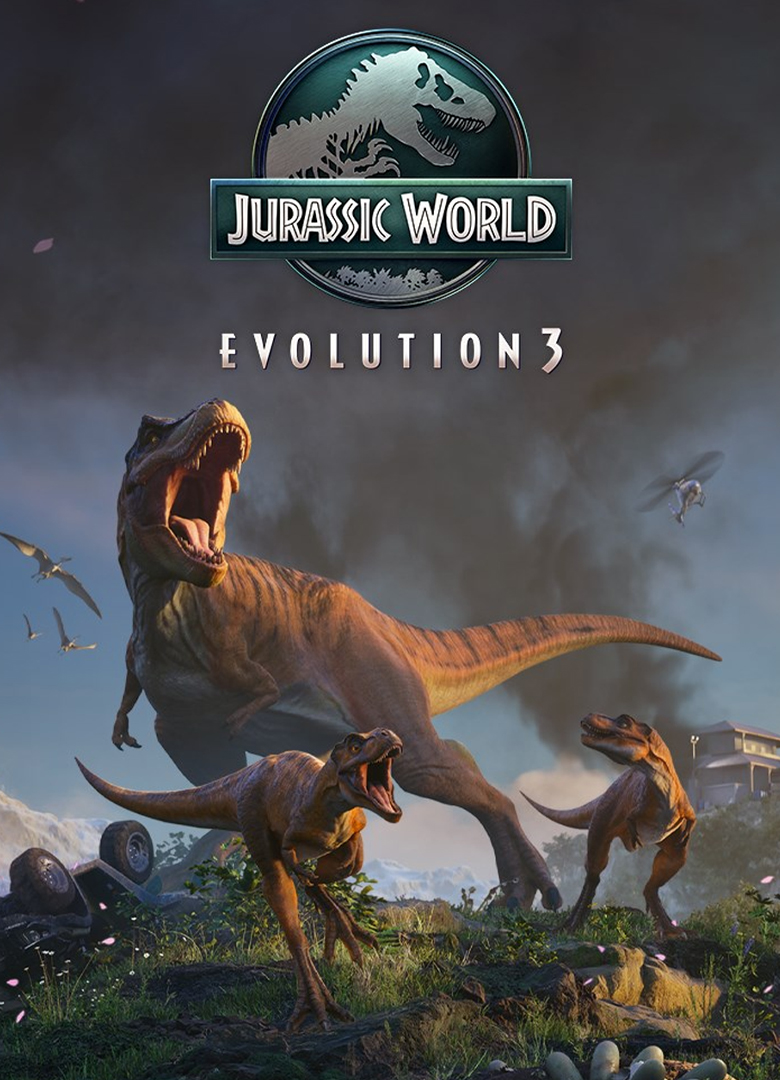 Обложка Jurassic World Evolution 3
