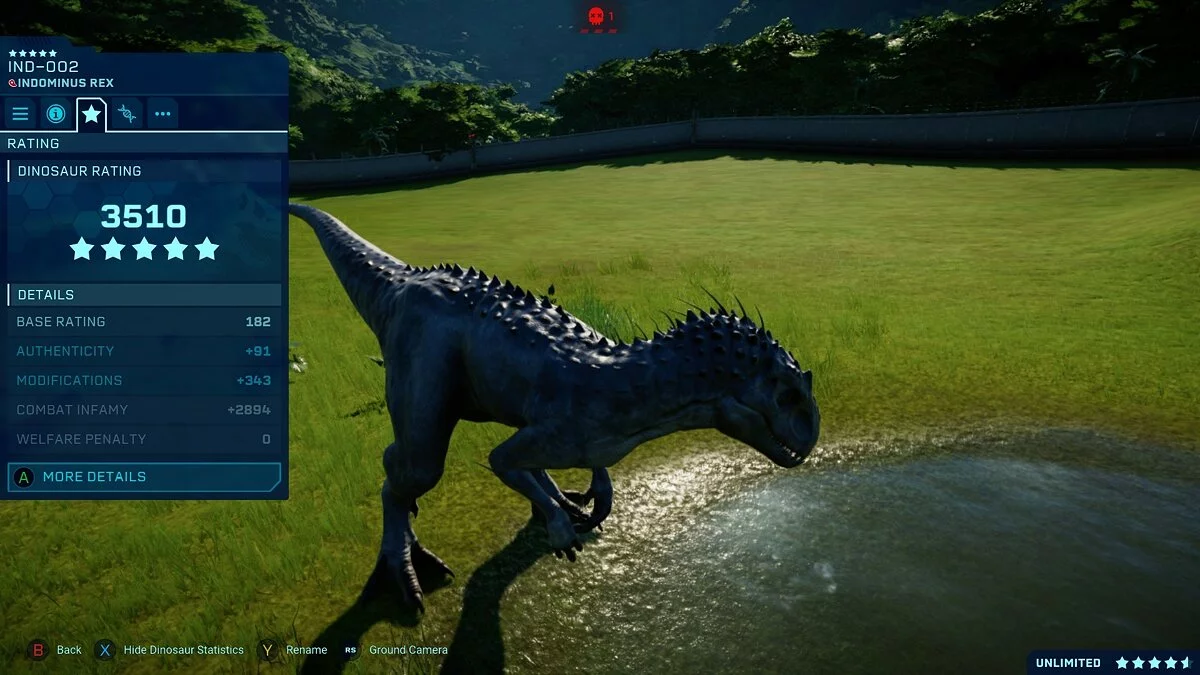 Скриншот из игры Jurassic World: Evolution - 34