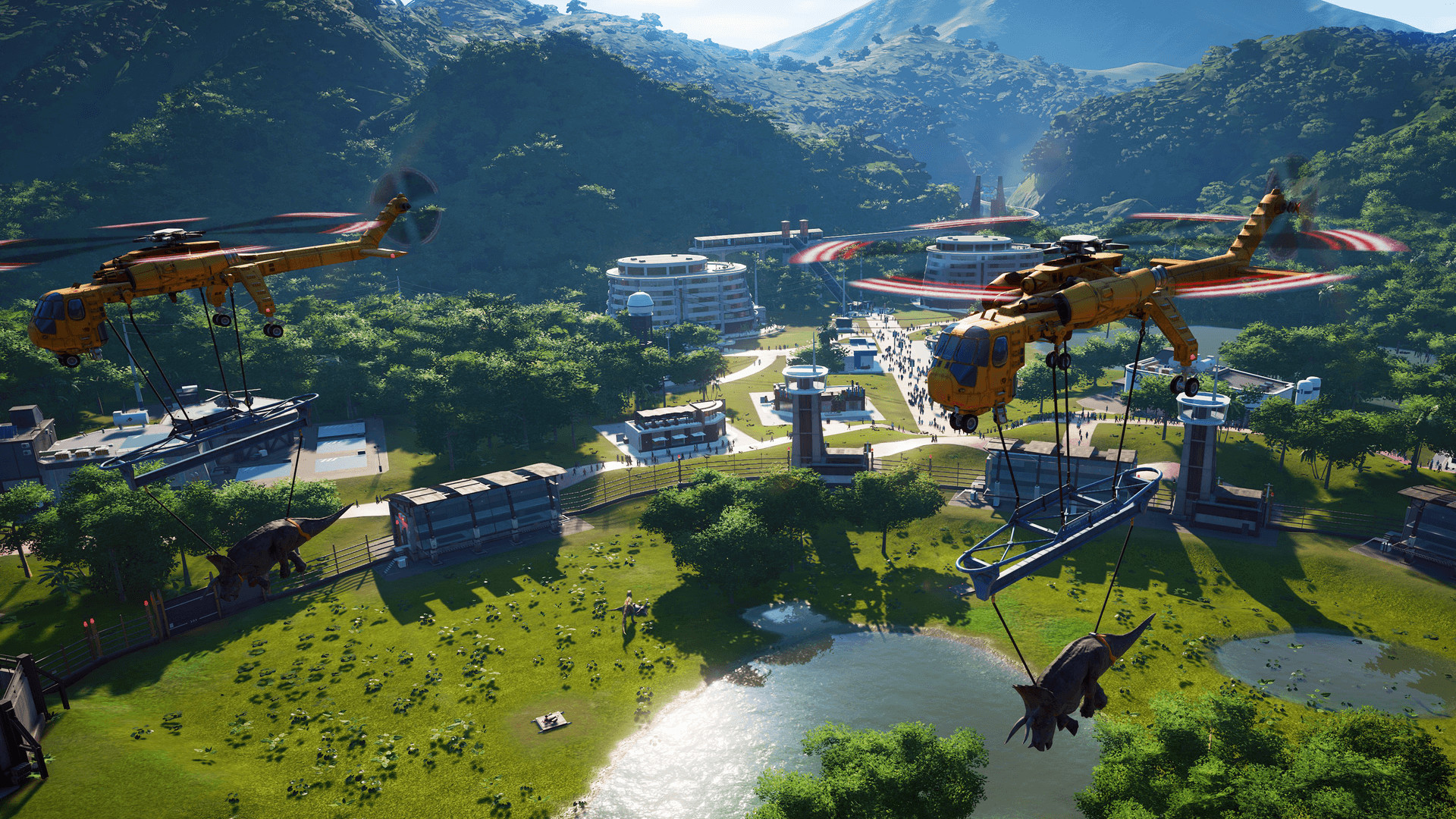 Скриншот из игры Jurassic World: Evolution - 53