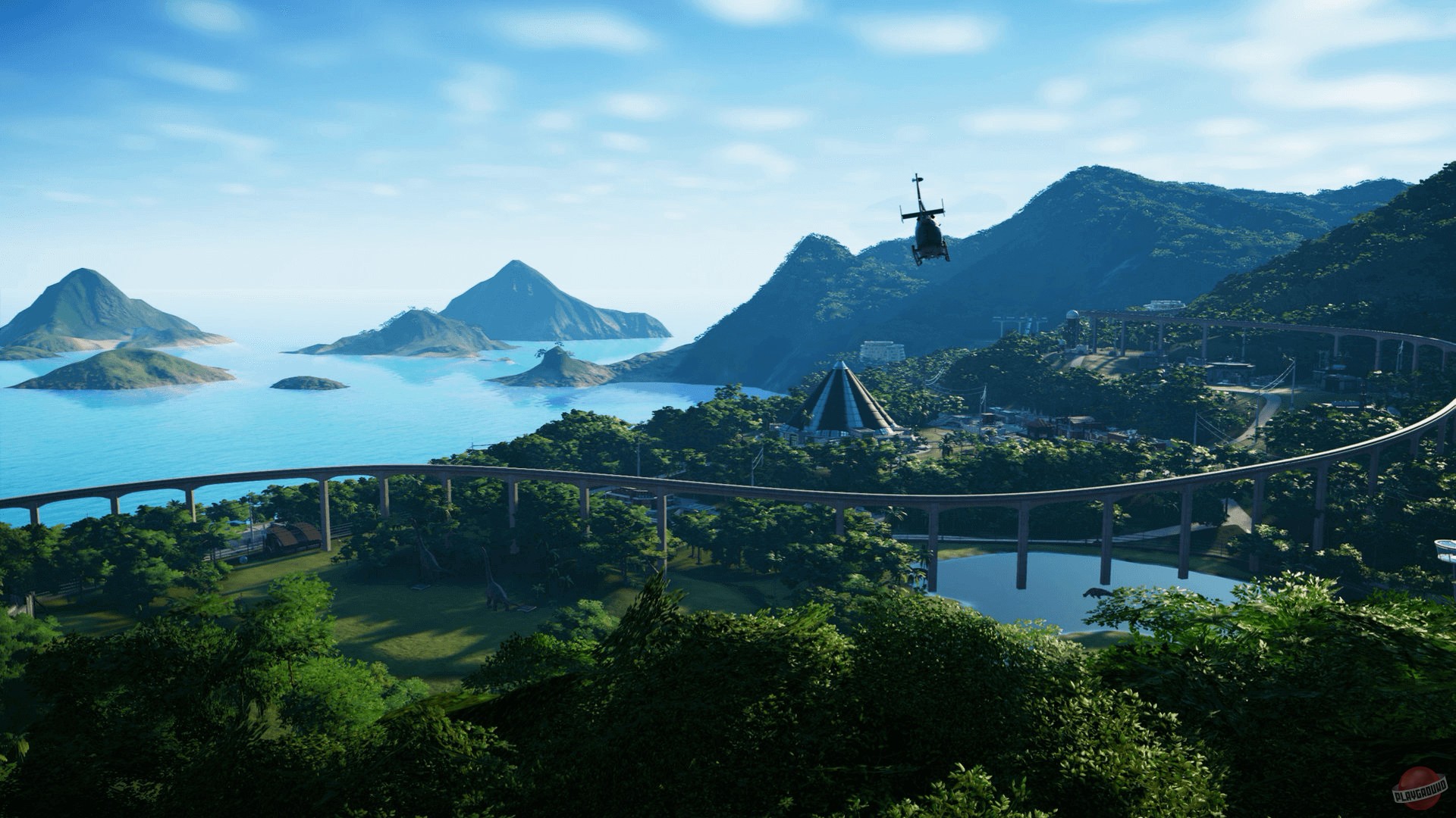 Скриншот из игры Jurassic World: Evolution - 129