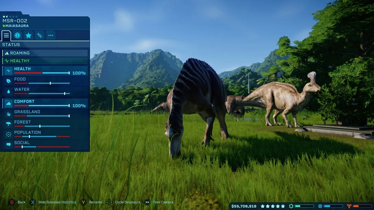 Скриншот из игры Jurassic World: Evolution - 45