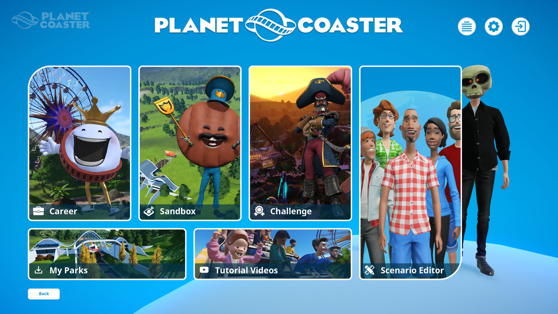 Скриншот из игры Planet Coaster - 12