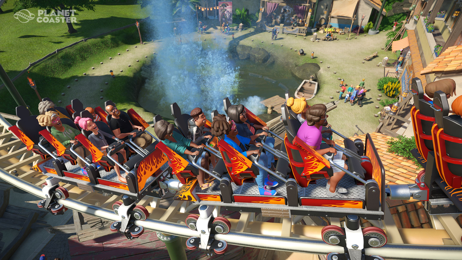Скриншот из игры Planet Coaster - 19