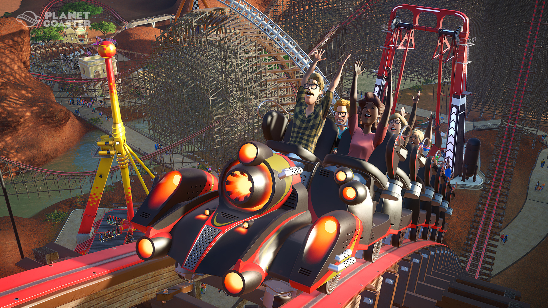 Скриншот из игры Planet Coaster - 28