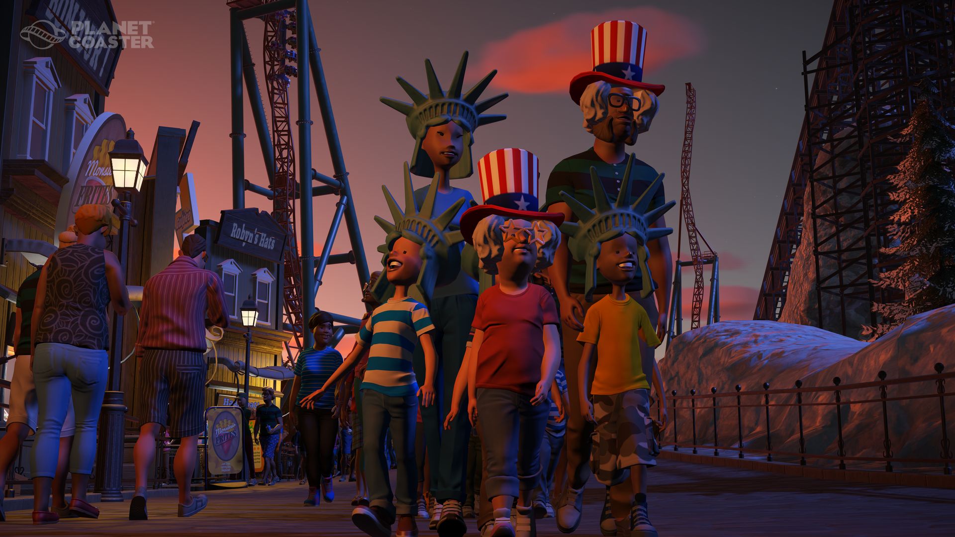 Скриншот из игры Planet Coaster - 17