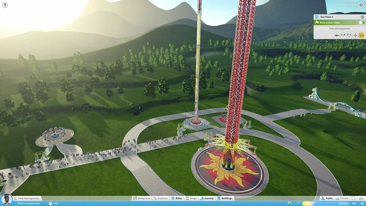 Скриншот из игры Planet Coaster - 33