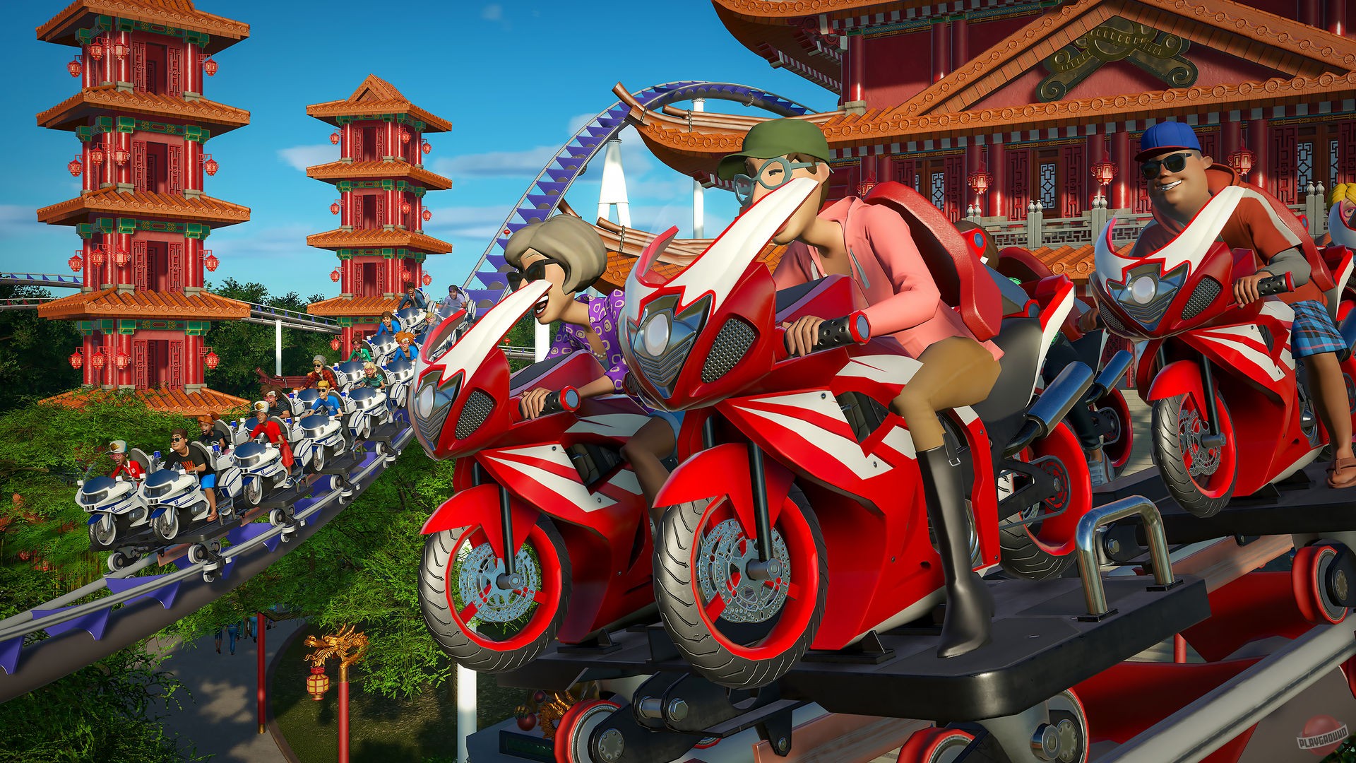 Скриншот из игры Planet Coaster - 68