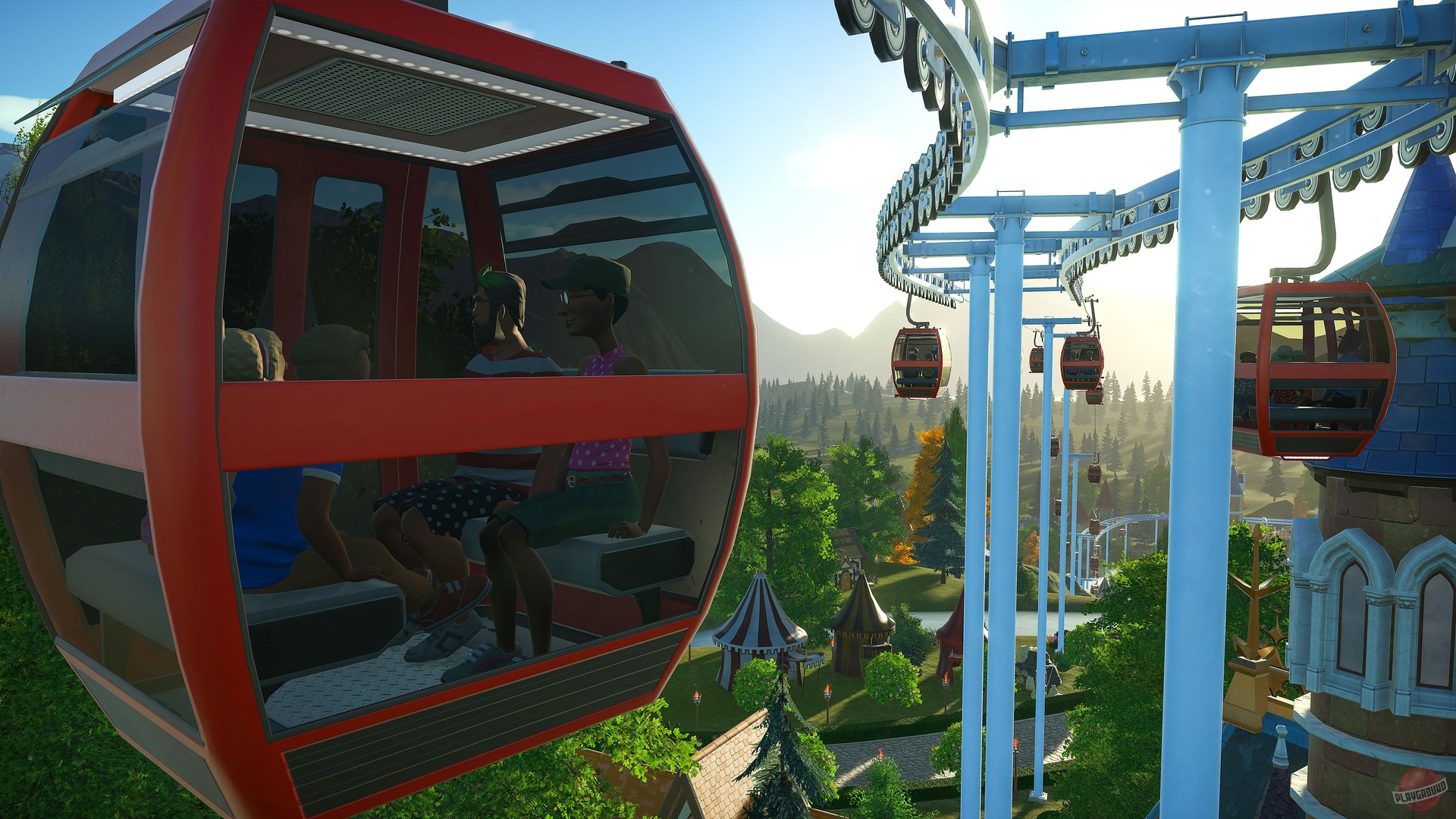 Скриншот из игры Planet Coaster - 124