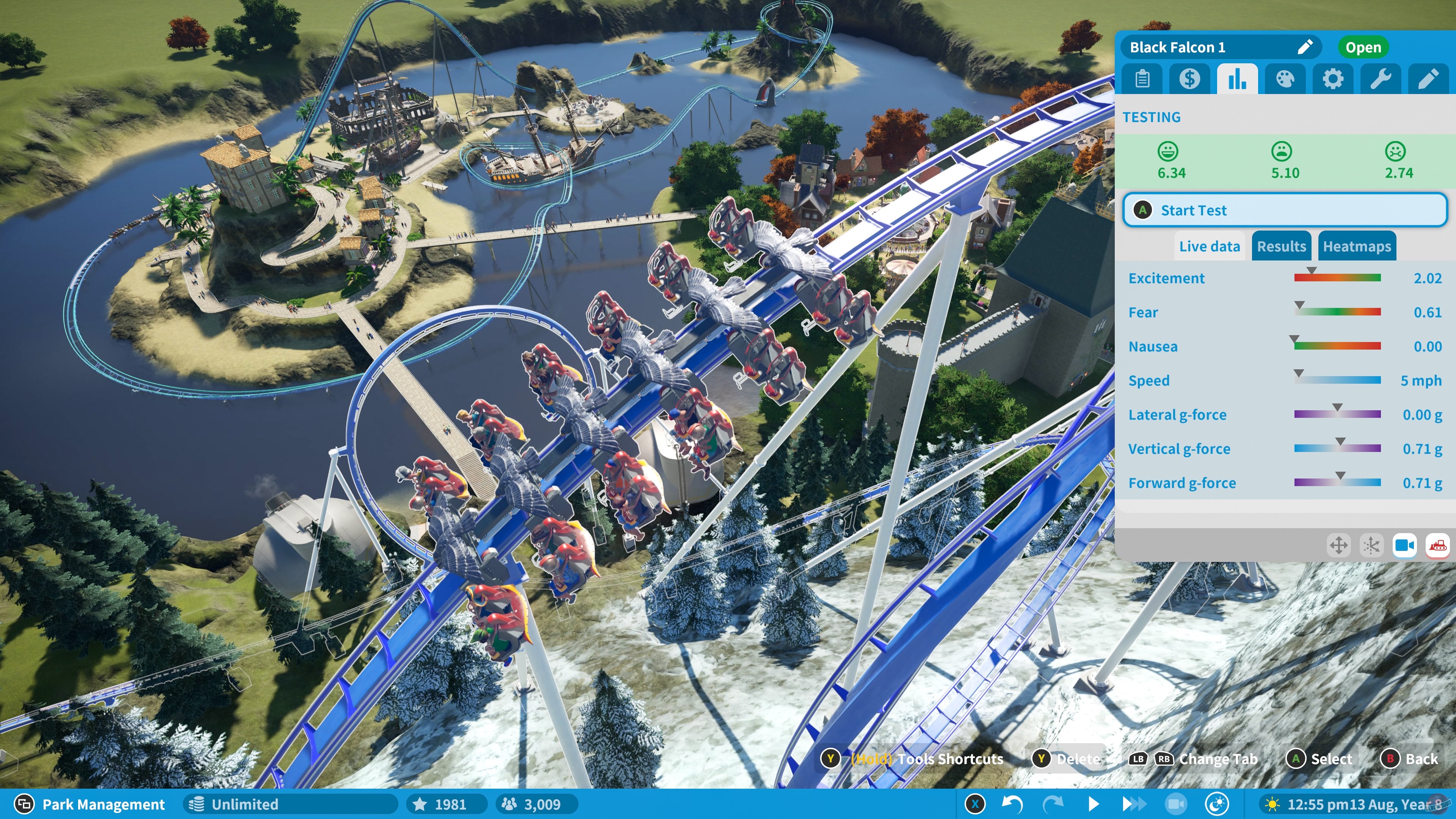 Скриншот из игры Planet Coaster - 114