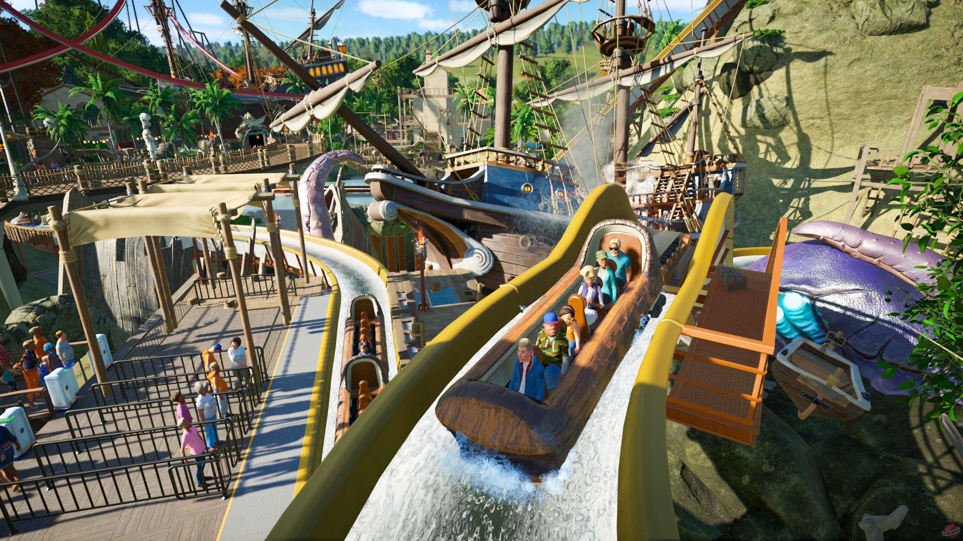 Скриншот из игры Planet Coaster - 30