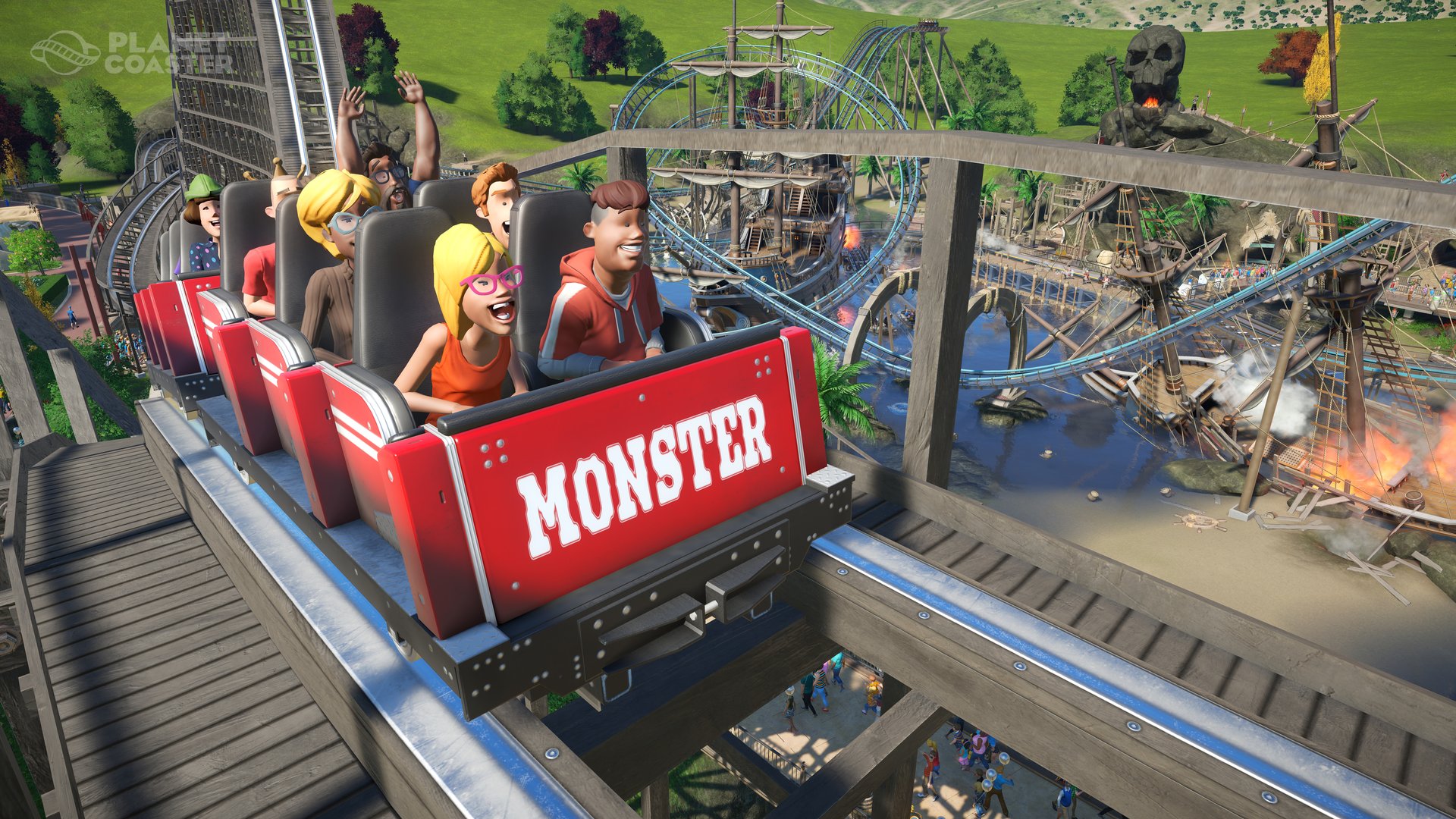 Скриншот из игры Planet Coaster - 36