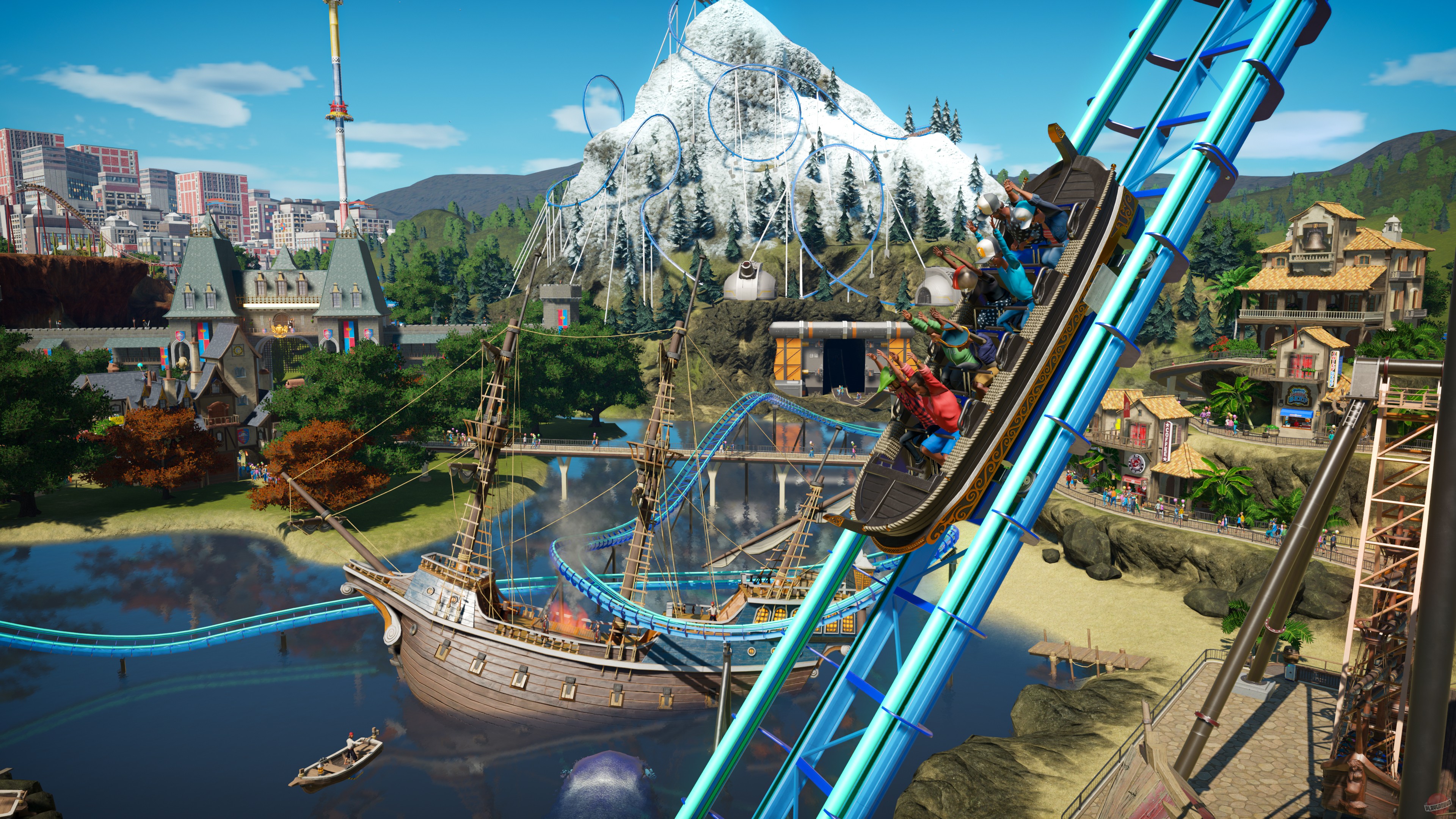 Скриншот из игры Planet Coaster - 131