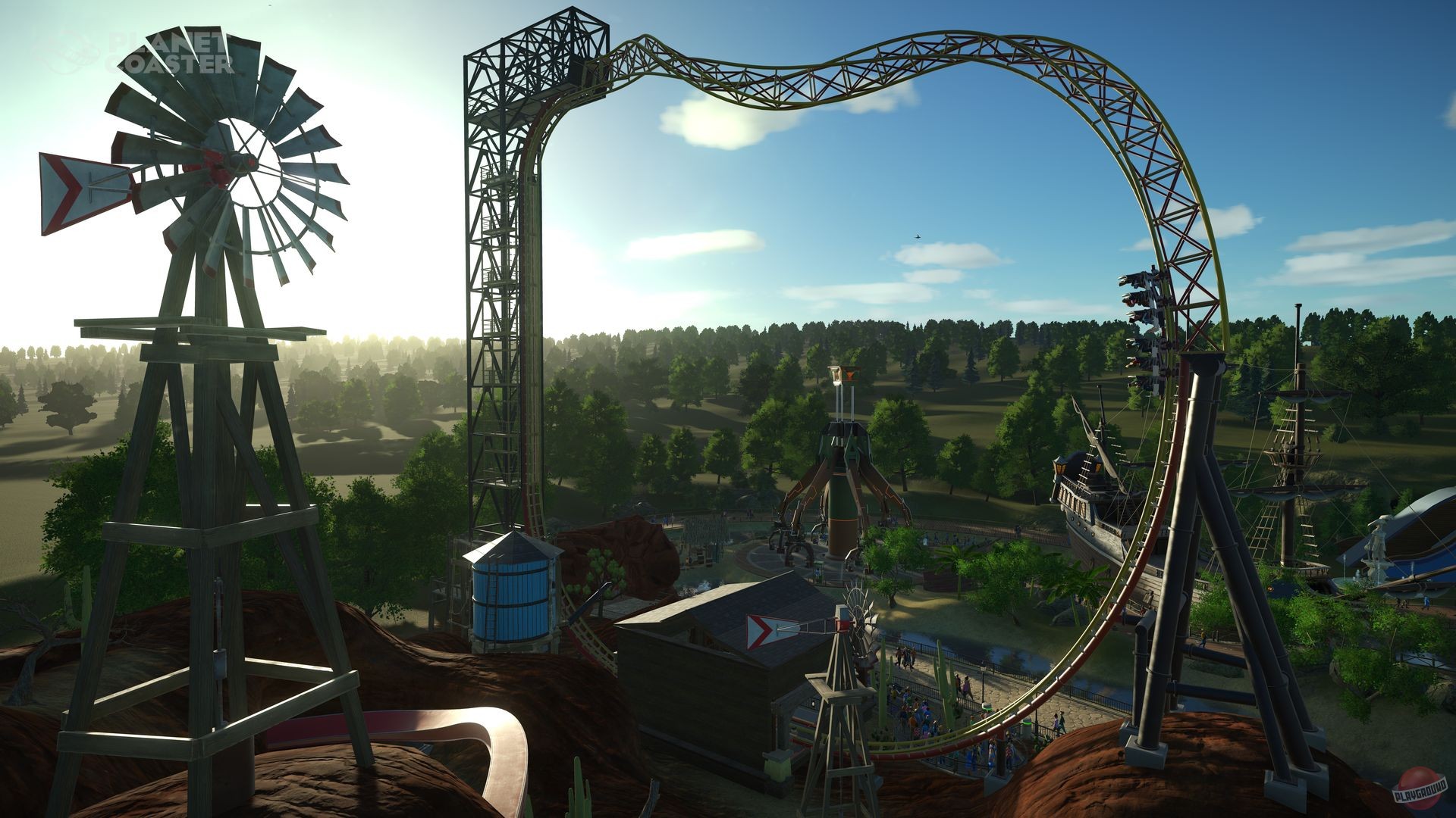 Скриншот из игры Planet Coaster - 125