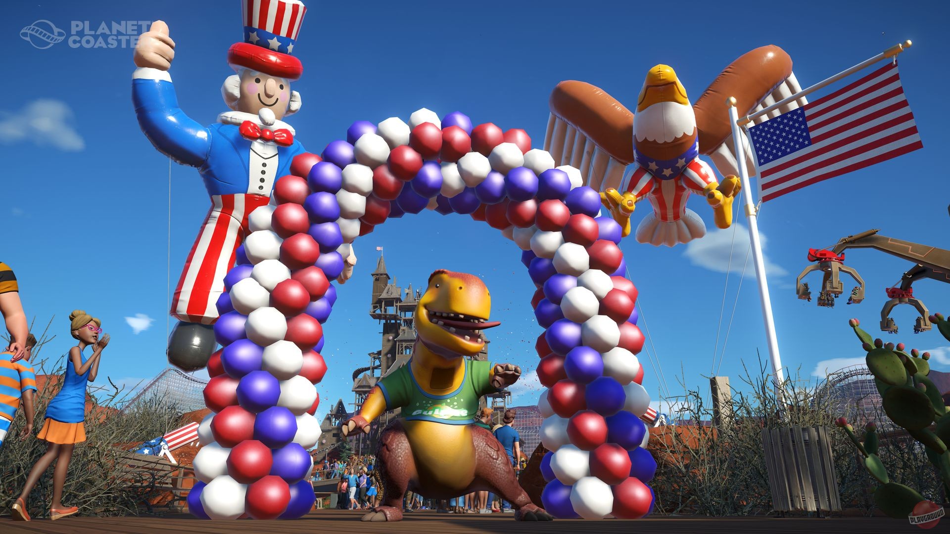 Скриншот из игры Planet Coaster - 59