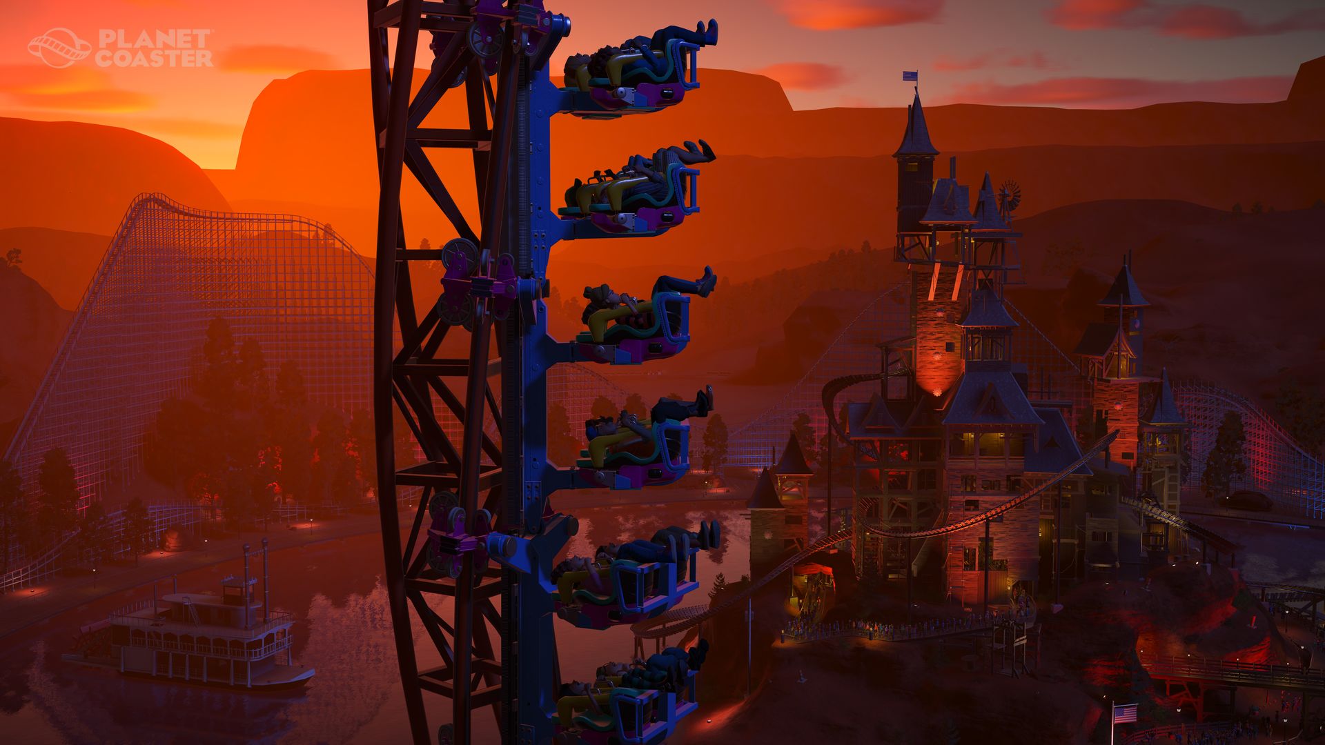 Скриншот из игры Planet Coaster - 45