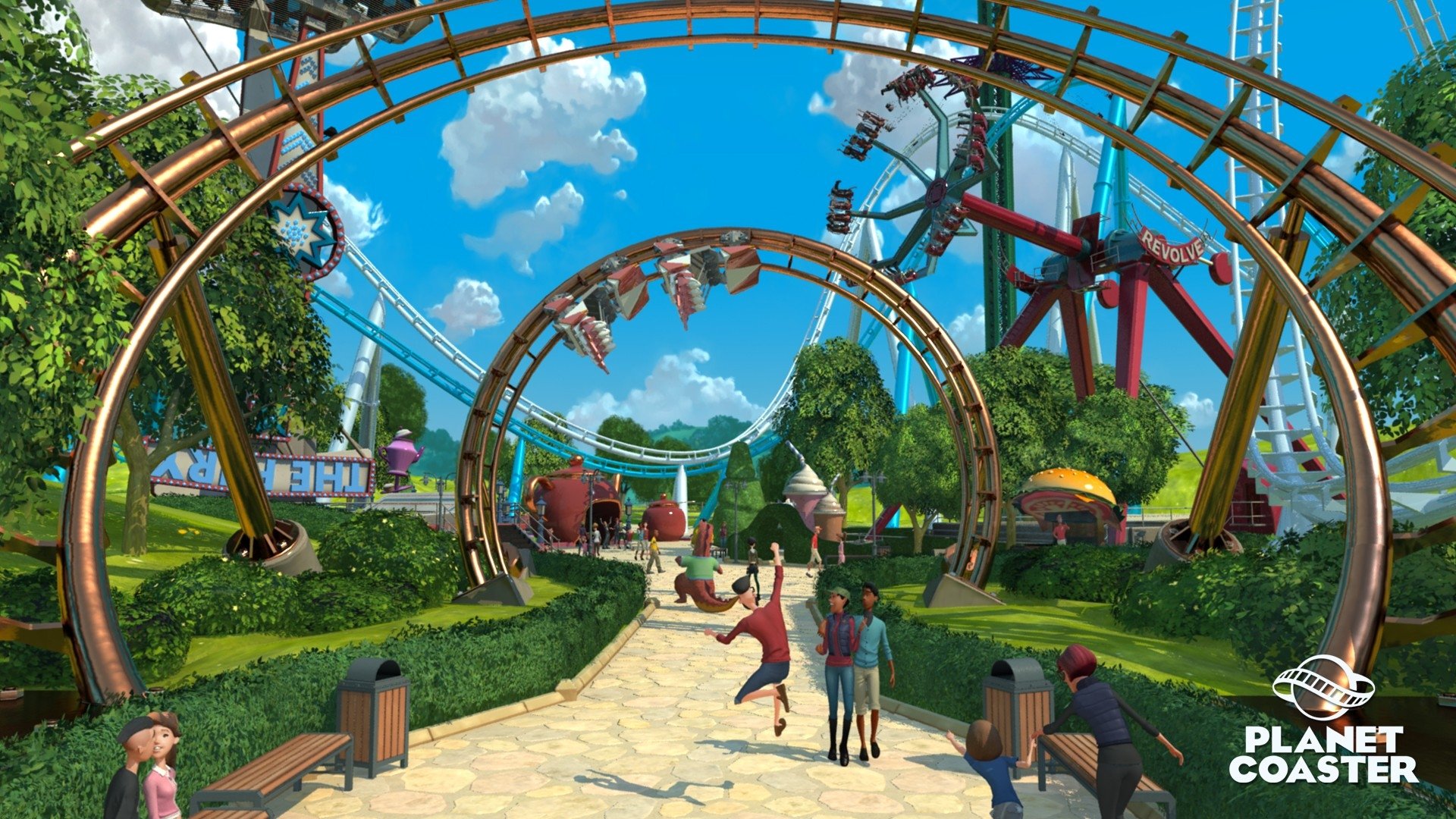 Скриншот из игры Planet Coaster - 4