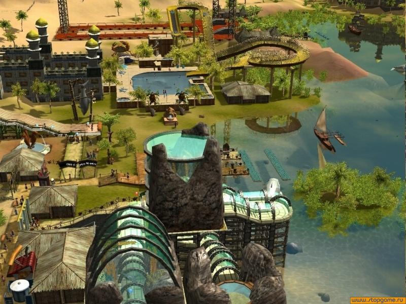 Скриншот из игры RollerCoaster Tycoon 3: Soaked! - 11